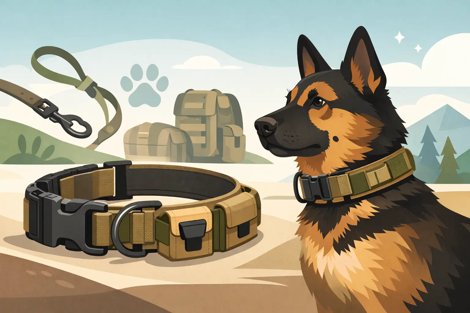 Review de collar táctico personalizado para perro
