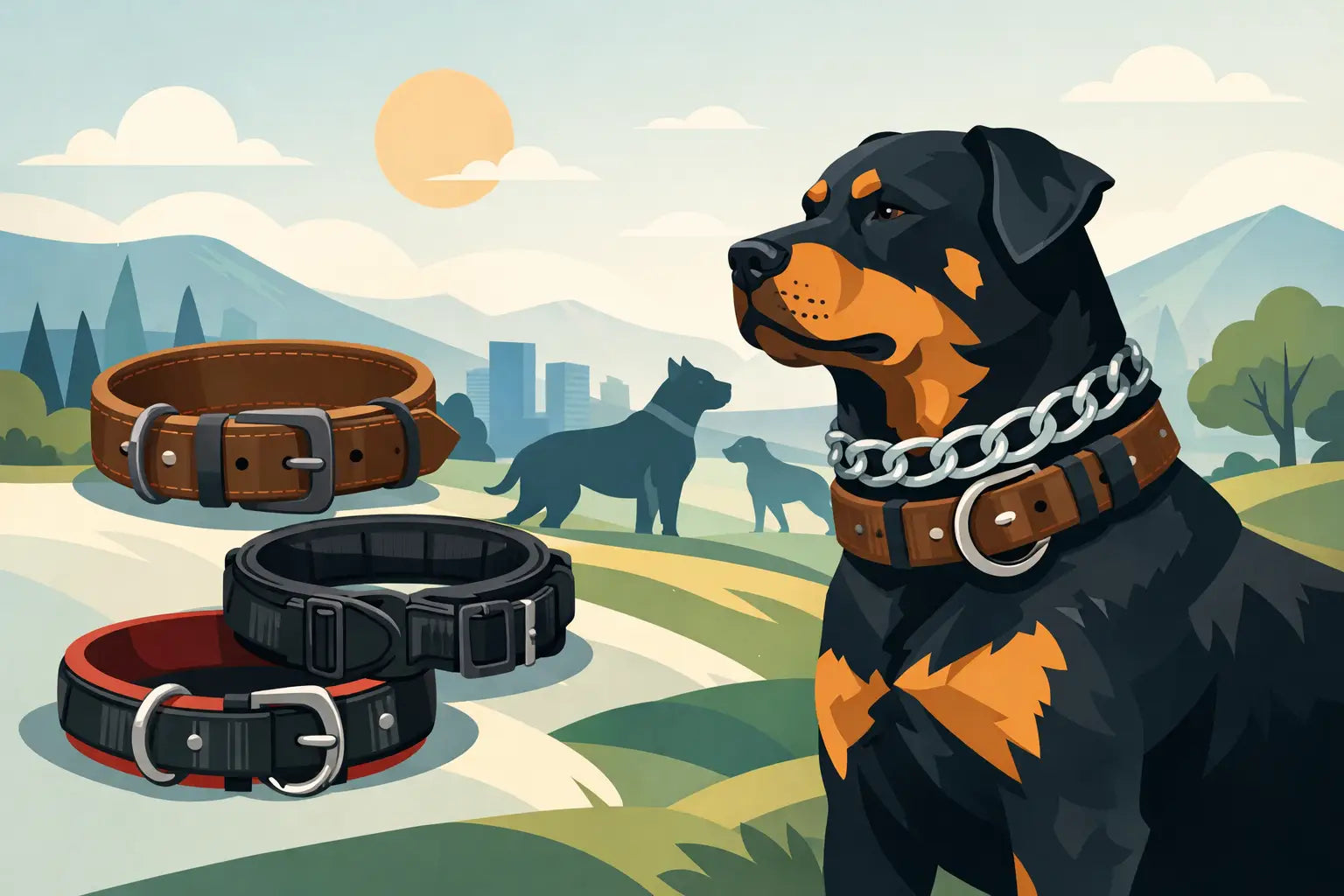 Mejores collares para perros grandes y fuertes
