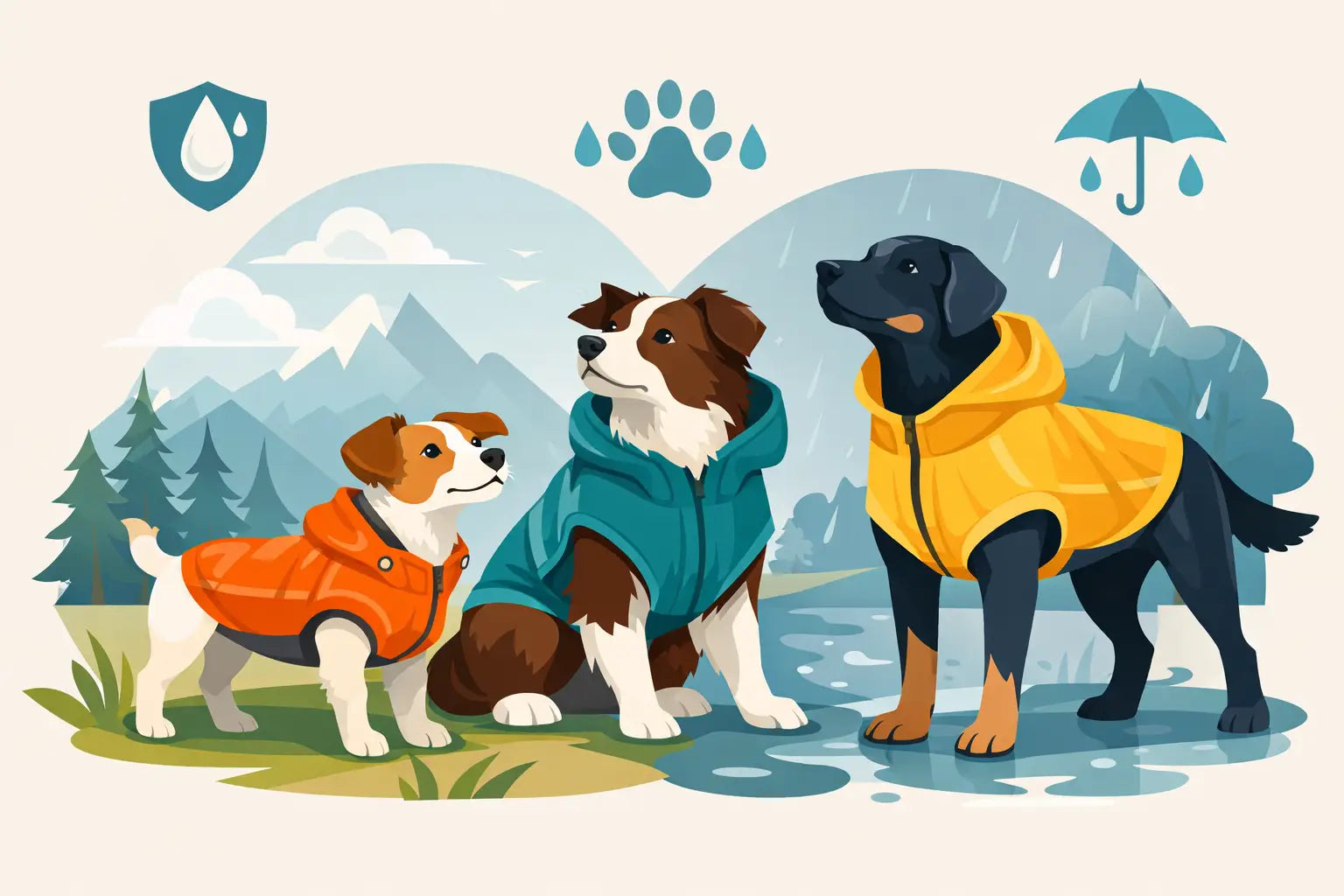 Mejores chaquetas impermeables para perros