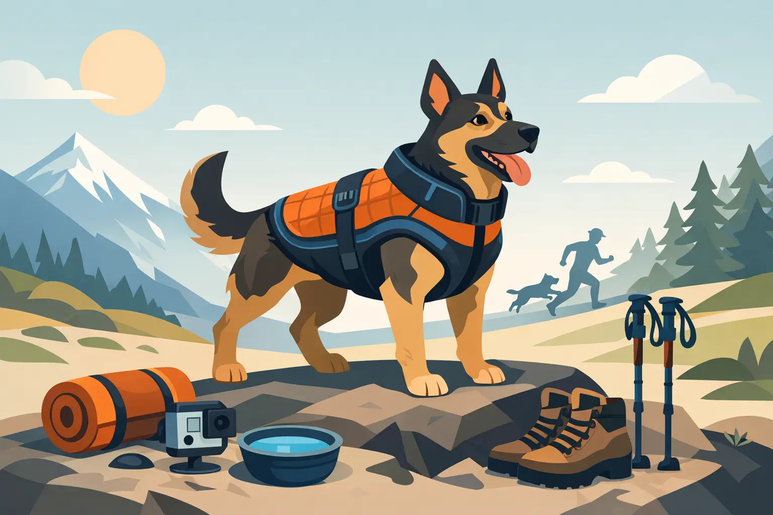 Qué chaqueta necesita un perro activo y fuerte